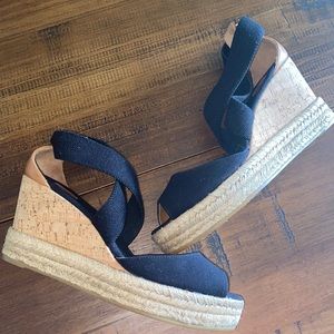 Tory Burch Cork Wedges